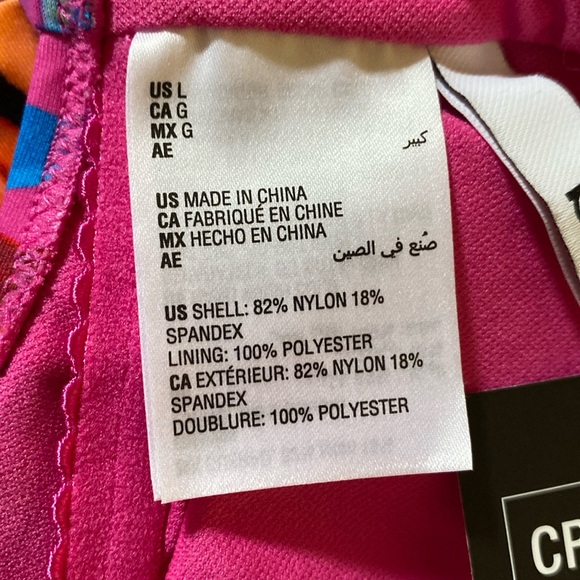 Bar lll Swimsuit Floral Size L - Picture 10 of 17